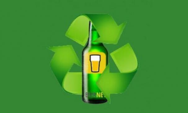 Statiegeld op bierkratten